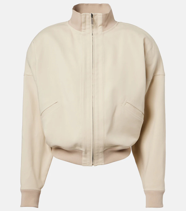  Gucci Gucci Cotton Poplin Bomber Jacket 