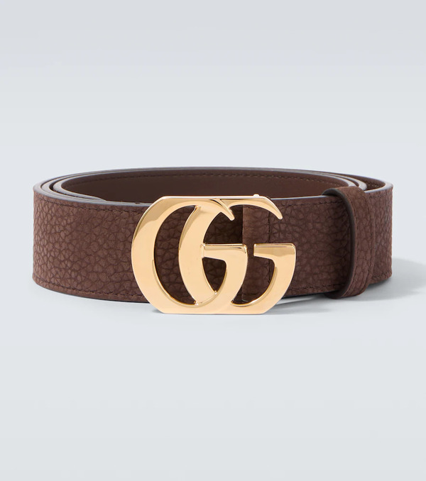  Gucci Gucci Cut Gg Marmont Leather Belt 