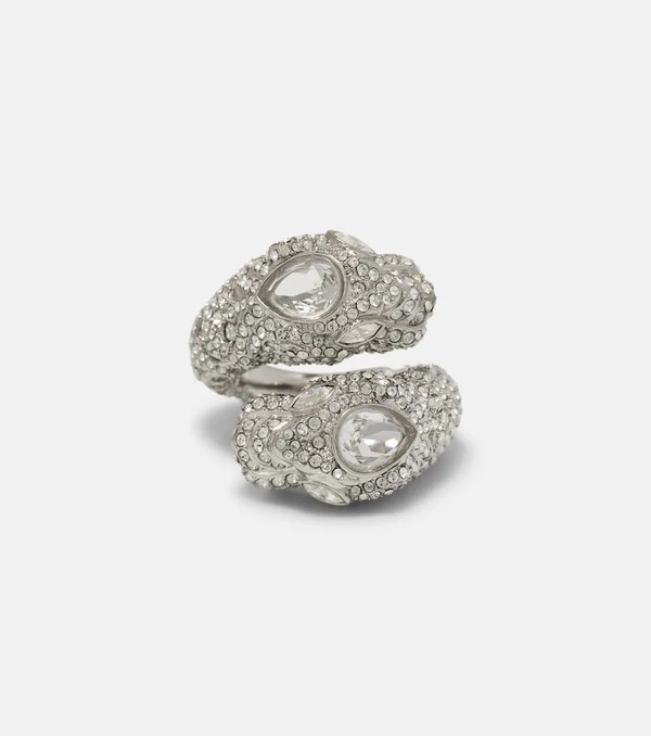  Gucci Gucci Dionysus Crystal-embellished Ring 