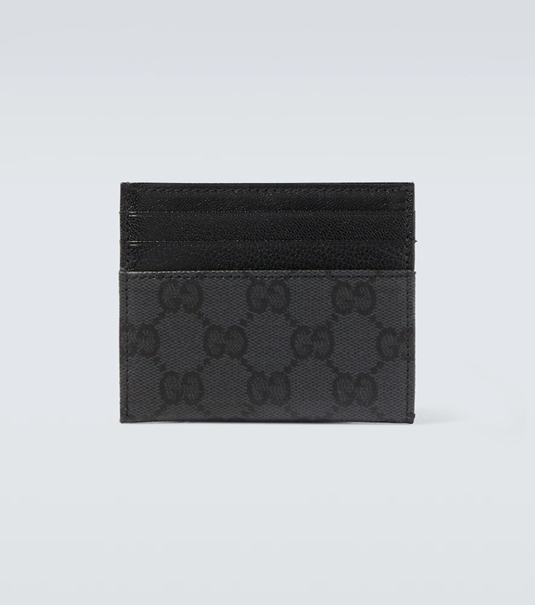  Gucci Gucci Gucci Essence Classic Gg Canvas Card Holder 