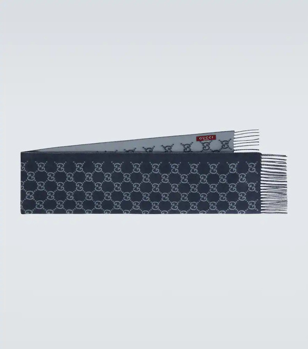  Gucci Gucci Gg Cashmere Scarf 