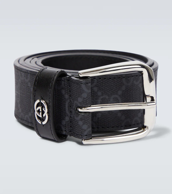  Gucci Gucci Gg Leather Belt 