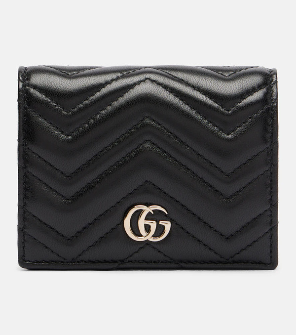  Gucci Gucci Gg Leather Bifold Wallet 