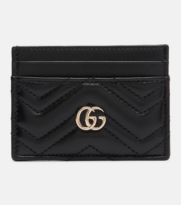  Gucci Gucci Gg Leather Card Holder 