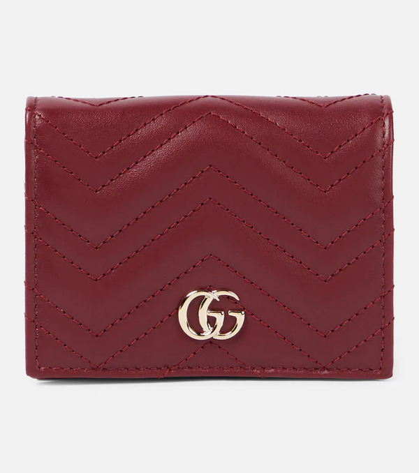  Gucci Gucci Gg Marmont Leather Wallet 