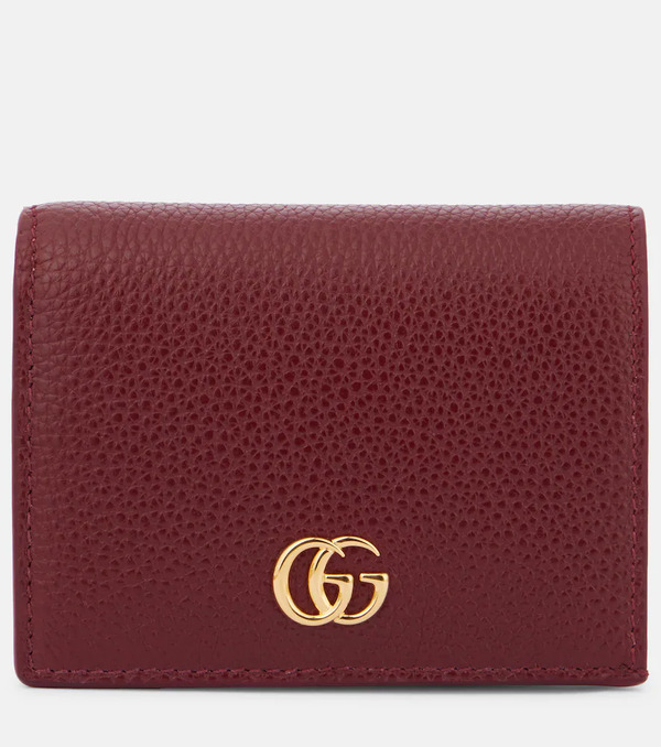  Gucci Gucci Gg Marmont Mini Leather Wallet 