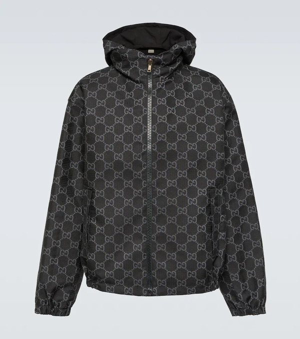  Gucci Gucci Gg Reversible Ripstop Jacket 