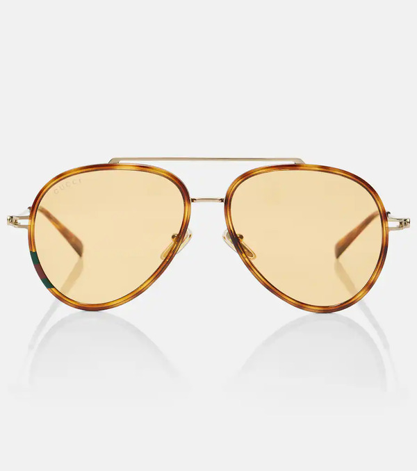  Gucci Gucci Gg Tiny Aviator Sunglasses 