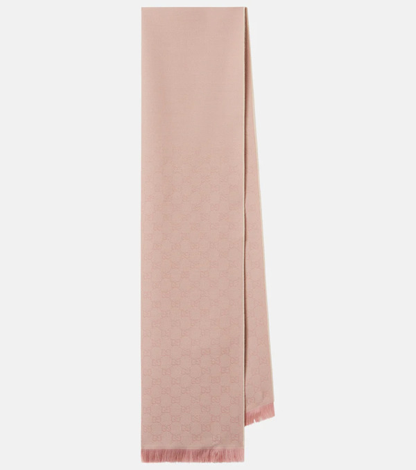  Gucci Gucci Gg Wool Scarf 