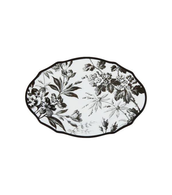  Gucci Gucci Herbarium Porcelain Plate 
