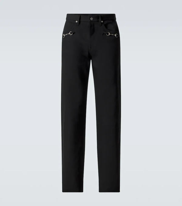  Gucci Gucci Horsebit Flared Jeans 