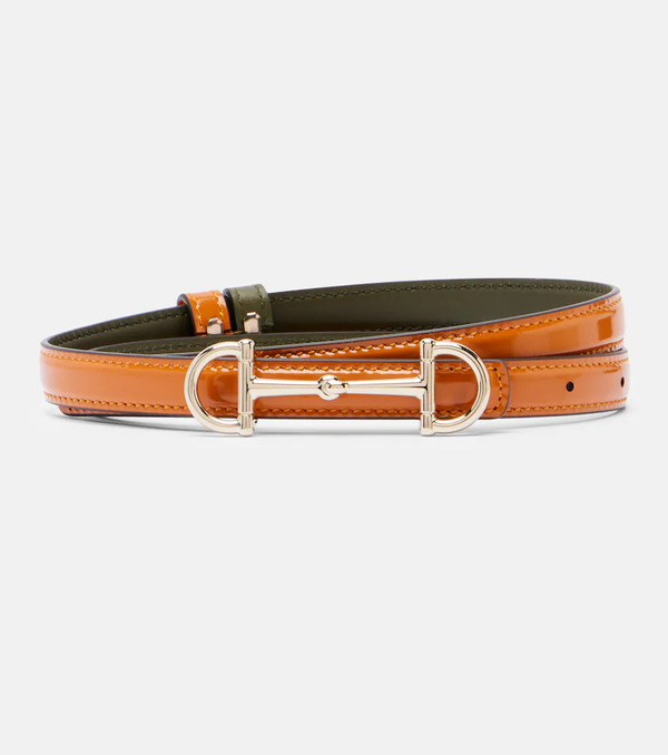  Gucci Gucci Horsebit Reversible Leather Belt 