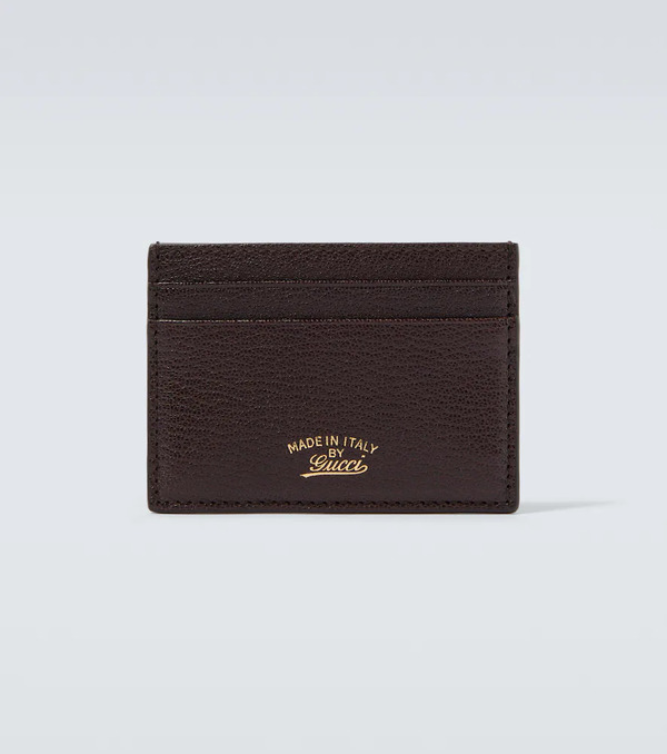  Gucci Gucci Lira Leather Card Holder 