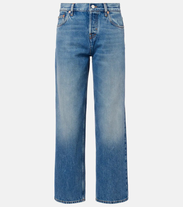  Gucci Gucci Mid-rise Straight Jeans 