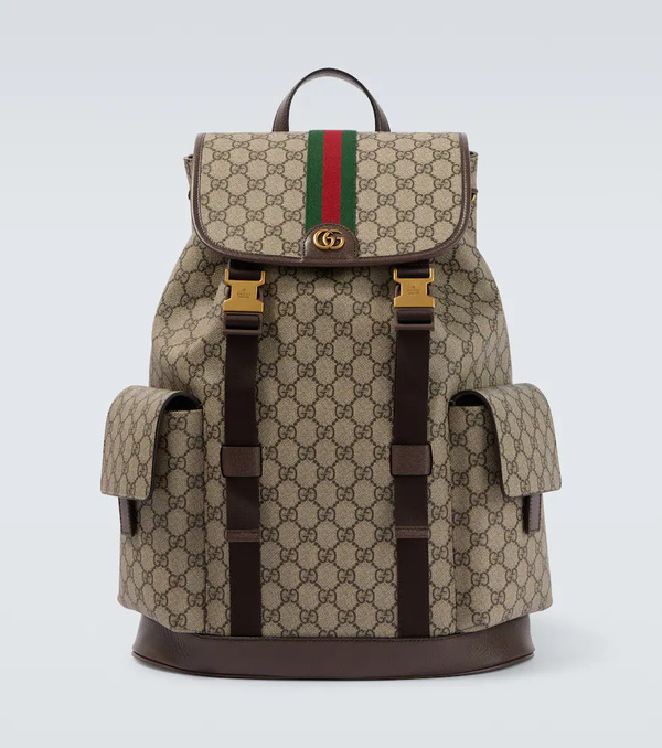  Gucci Gucci Ophidia Gg Canvas Large Backpack 