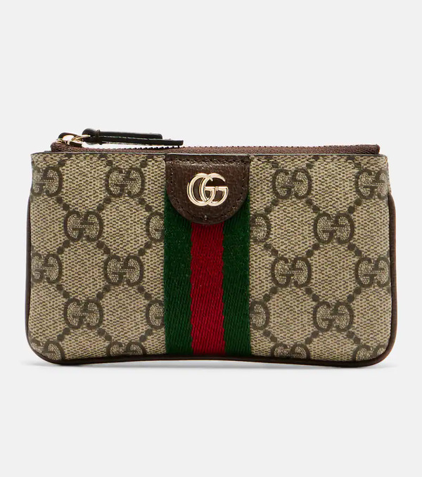  Gucci Gucci Ophidia Gg Web Stripe Coin Purse 