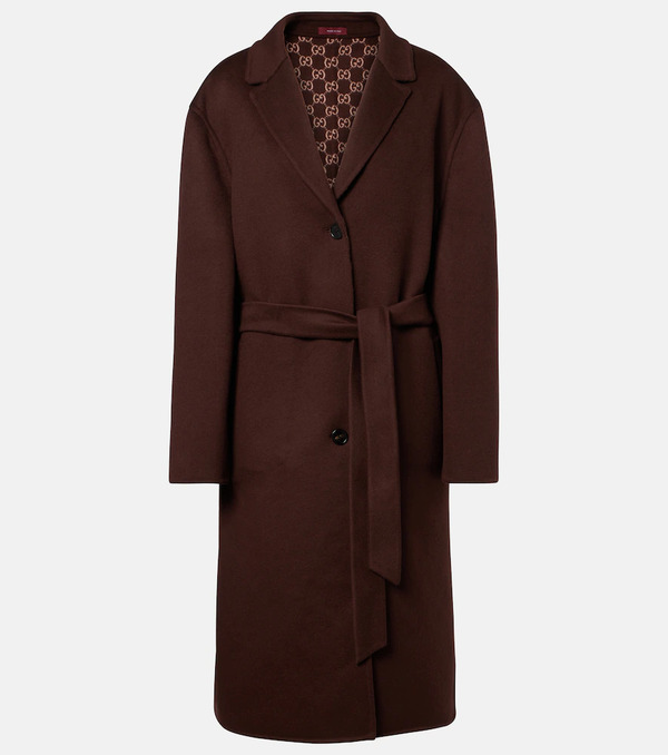  Gucci Gucci Reversible Wool Coat 