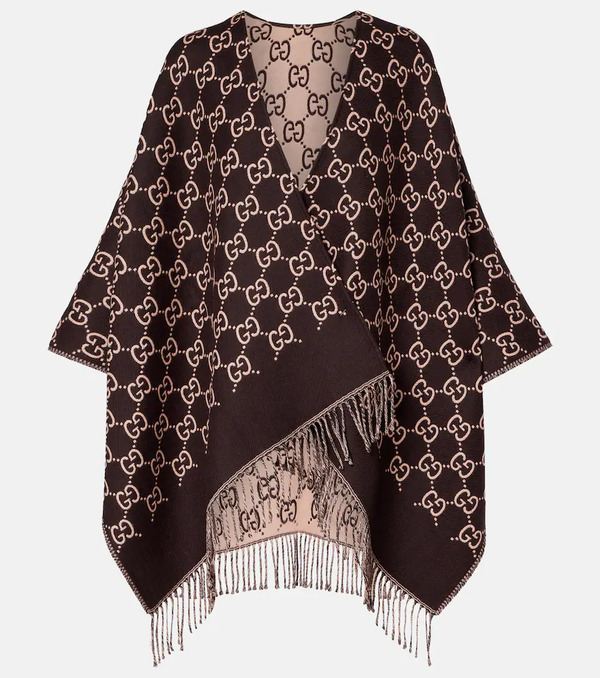  Gucci Gucci Wool Poncho 