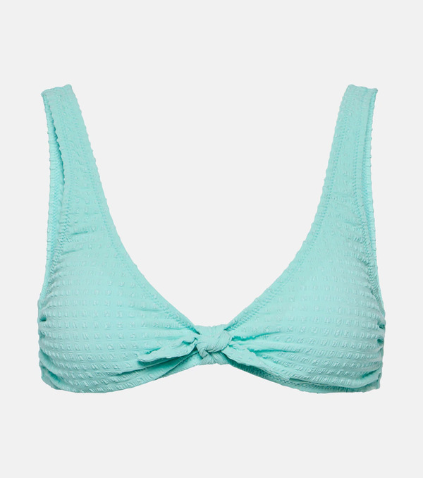  Heidi Klein Heidi Klein Great Thatch Bow-detail Bikini Top 