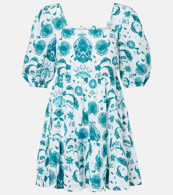  Heidi Klein Heidi Klein Kos Paisley Linen Minidress 