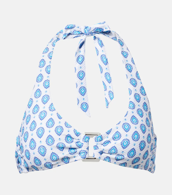  Heidi Klein Heidi Klein La Croissette Printed Bikini Top 
