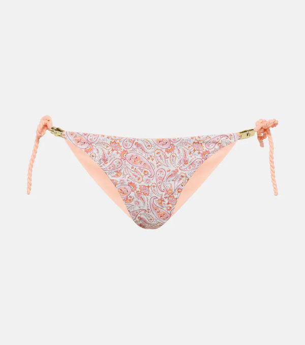  Heidi Klein Heidi Klein Muskmelon Bay Triangle Bikini Bottoms 