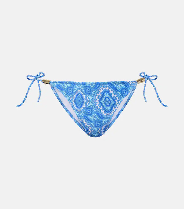  Heidi Klein Heidi Klein Mykonos Printed Bikini Bottoms 