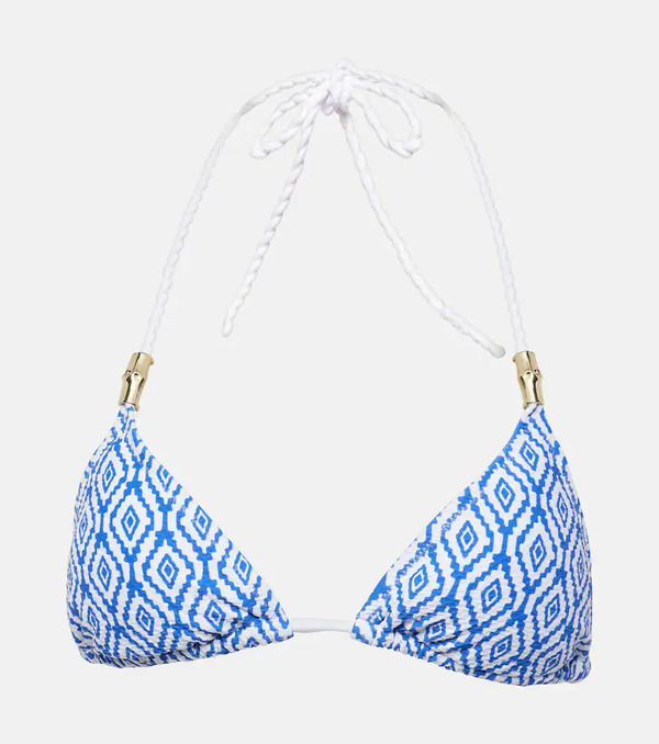  Heidi Klein Heidi Klein Sardinia Printed Bikini Top 