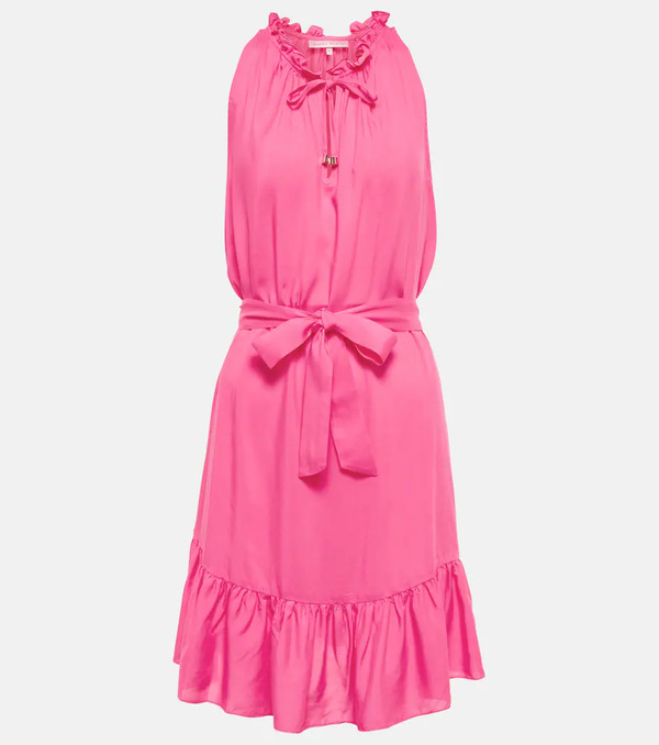  Heidi Klein Heidi Klein Self-tie Ruffled Minidress 