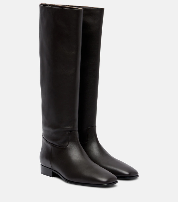  Herbert Levine Herbert Levine Rein It In Leather Knee-high Boots 