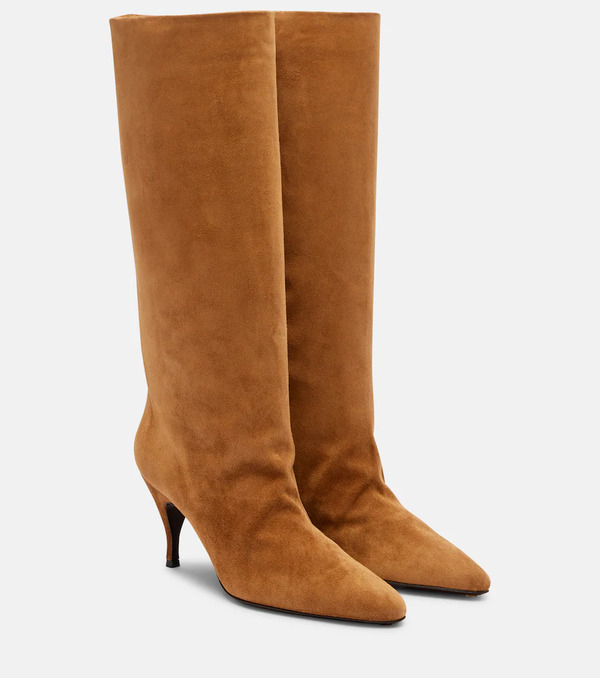  Herbert Levine Herbert Levine Silhouette 80 Suede Knee-high Boots 