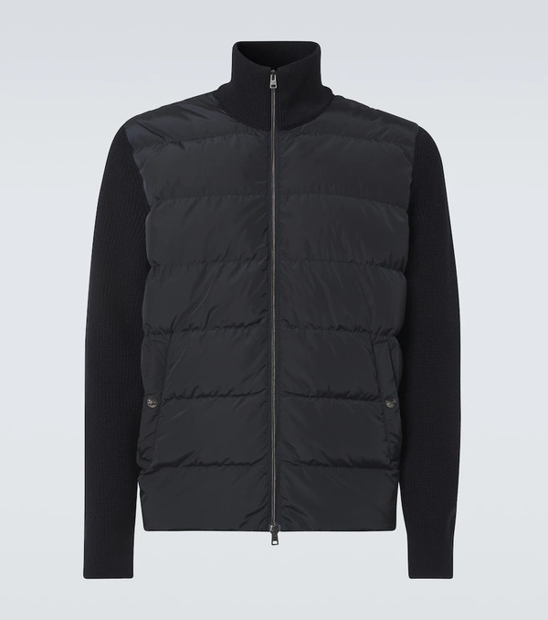  Herno Herno Wool-trimmed Down Jacket 
