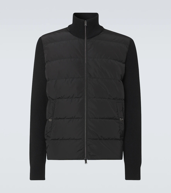  Herno Herno Wool-trimmed Down Jacket 