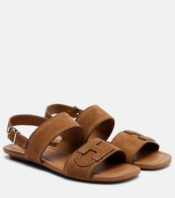  Hogan Hogan H685 Suede Sandals 