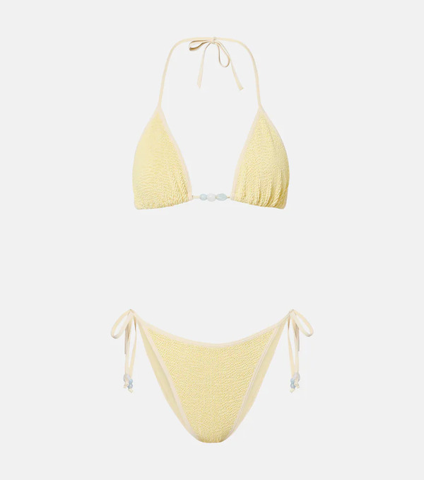  Hunza G Hunza G Gina Beaded Bikini 
