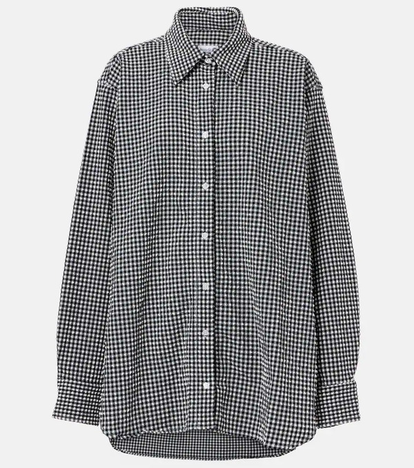  Hunza G Hunza G Gingham Oversized Shirt 