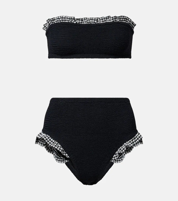  Hunza G Hunza G Peggy Ruffled Bikini 