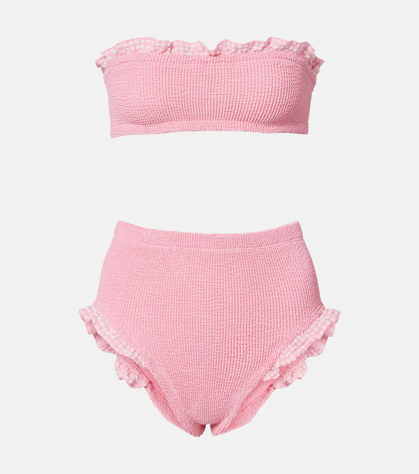  Hunza G Hunza G Peggy Ruffled Bikini 