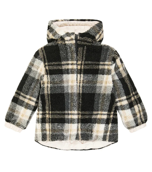  Il Gufo Il Gufo Checked Fleece Jacket 