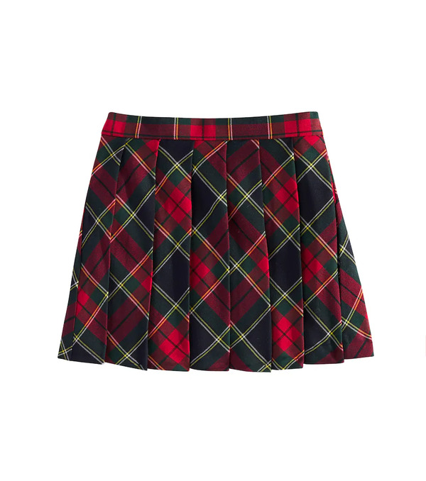  Il Gufo Il Gufo Checked Skirt 