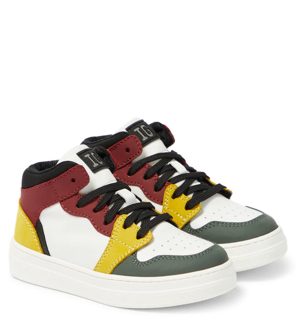  Il Gufo Il Gufo Colorblocked Leather Sneakers 