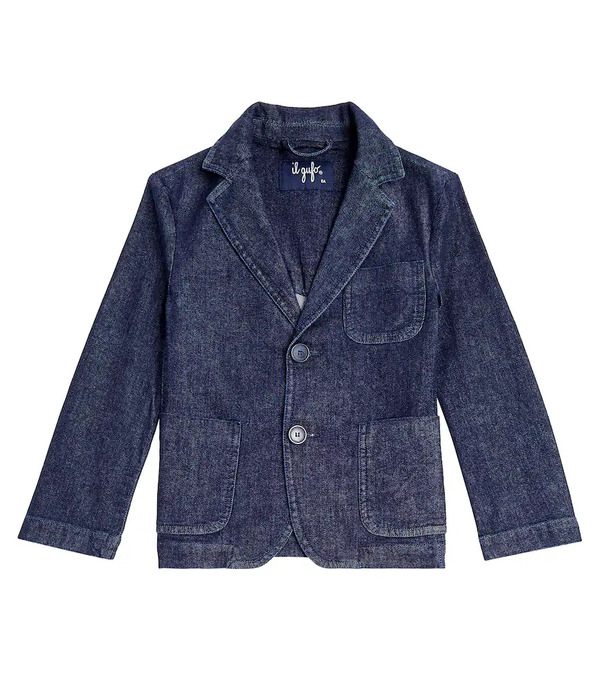  Il Gufo Il Gufo Denim Blazer 