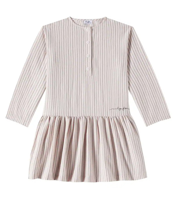  Il Gufo Il Gufo Striped Dress 
