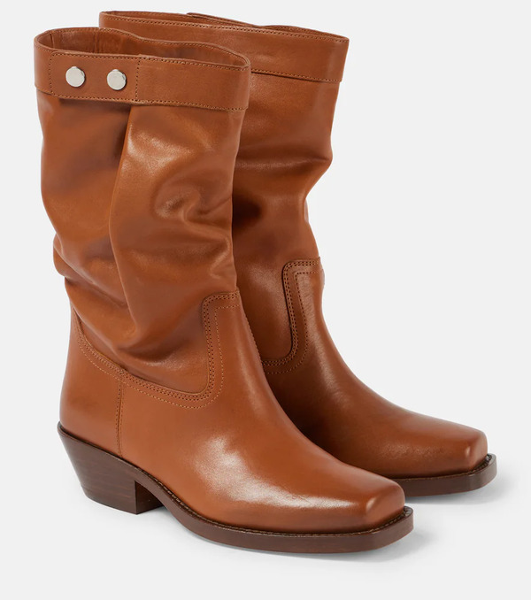 Isabel Marant Isabel Marant Ademe Leather Ankle Boots 
