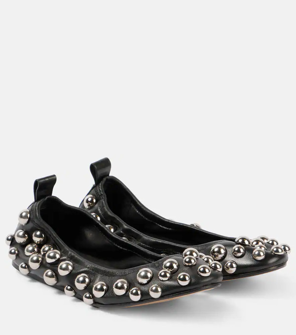  Isabel Marant Isabel Marant Belna Leather Ballet Flats 