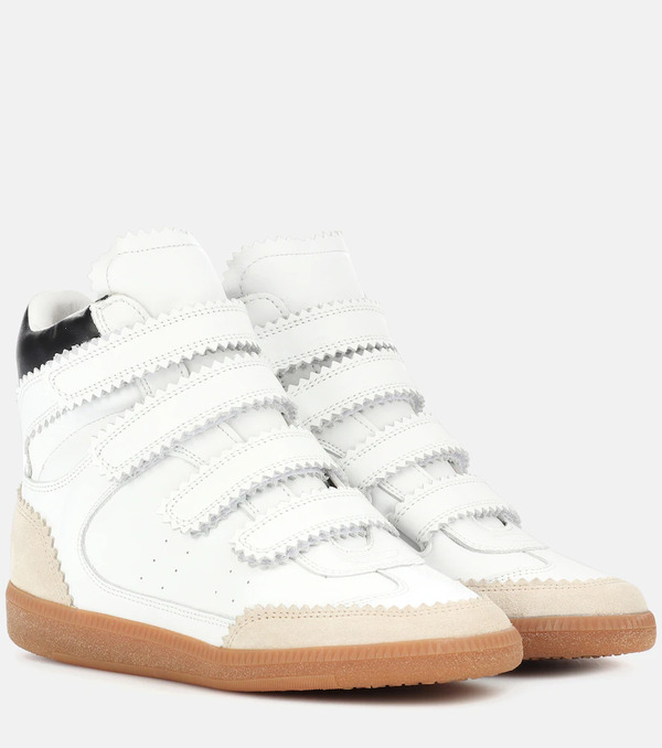  Isabel Marant Isabel Marant Bilsy Leather Sneakers 