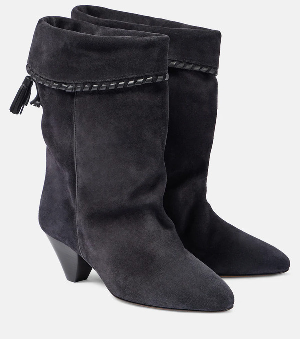  Isabel Marant Isabel Marant Dalby Suede Ankle Boots 