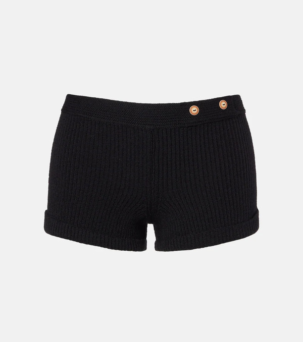  Isabel Marant Isabel Marant Diha Knitted Wool-blend Shorts 