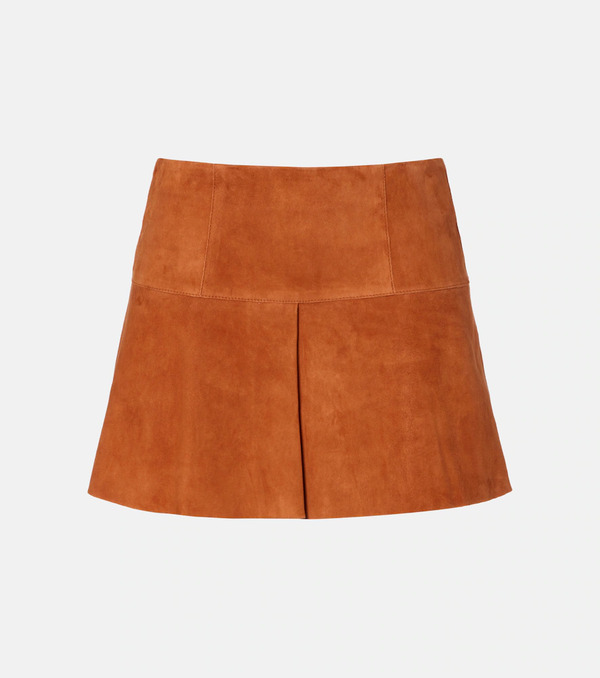  Isabel Marant Isabel Marant Dilara Suede Miniskirt 