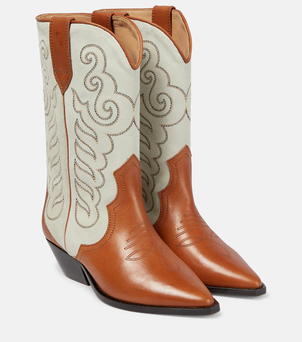  Isabel Marant Isabel Marant Duerto Embroidered Leather Boots 